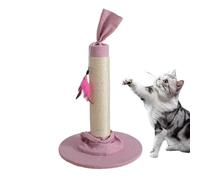 Scratching Post, Candy Design Scratcher, Tall Scratching Pole, Indoor Cat Scratcher with Adorable Candy Design 20.87 x 13.78 x 13.78 inches for Kitten and Adult Cats (1 Piece)