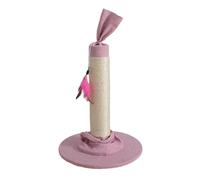 Scratching Post, Candy Design Tall Scratcher for Indoor Cats, 53cm/21inches Sturdy Large Scratch Pole with Fabric Covering Base, Perfect for Kittens and Adult Cats, Durable and Safe Climbing Toy