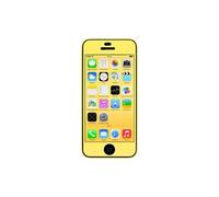 scratchstopper color film de protection décran pour iphone 5c jaune