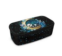 SCRAWLGOD Trousse à crayons pour enfants pour filles, grand porte-stylos, organisateur de fournitures scolaires, Panda Moon, Taille unique, Trousse de maquillage