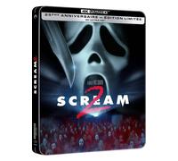 Scream 2 - 4k Ultra Hd - Boîtier Steelbook Limité - 25ème Anniversaire