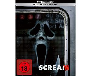 Scream 6 - Limited Steelbook inkl. Artcards [4K Ultra HD] + [Blu-ray]