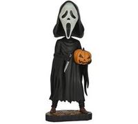 NECA Figurine Scream Head Knocker Ghost Face avec citrouille 20 cm
