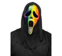 Adult Ghost Face Pride Mask Standard