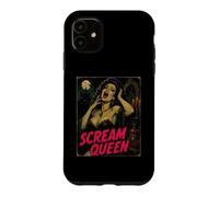 Scream Queen Dark Humor Goth Glam Femmes Undead Zombie Alt Coque pour iPhone 11