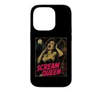 Scream Queen Dark Humor Goth Glam Femmes Undead Zombie Alt Coque pour iPhone 14 Pro