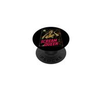 Scream Queen Dark Humor Goth Glam Femmes Undead Zombie Alt PopSockets PopGrip Adhésif