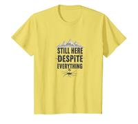 Scream Queen: Les horreurs Persistent mais Aussi T-Shirt, Enfant, Citron, 6 Ans