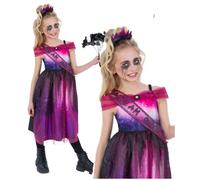 Scream Reine Costume Filles Bal Déguisement Costume Halloween Mariée Âge 4-12