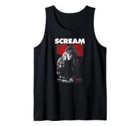 Scream Sidney Black and White Photo Vintage Horror Movie Débardeur