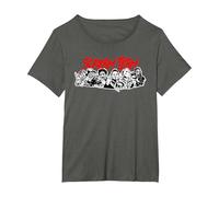 Scream Team, Films d'horreur T-Shirt, Femme Grandes Tailles, Asphalte, 6X