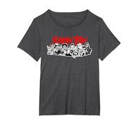Scream Team, Films d'horreur T-Shirt, Femme Grandes Tailles, Chiné Foncé, 2X