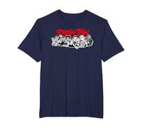 Scream Team, Films d'horreur T-Shirt, Homme Grandes Tailles, Bleu Marine, 2X Tall