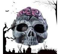 Scream Whistle, Halloween Whistle, Brain Design Prank Tool, 3.54 X 2.83 X 2.56 Inches, Scary Sound Effect for Outdoor Adventures, Hiking Trips, Nighttime Events, Haunted House Warning Accessory