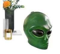 Scream Whistle - Sifflet De Mort Extraterrestre D'horreur Aztèque, Jouet Sonore Hanté, Sons De Maison Hantée | Tête Verte, Accessoire D'ornement Effrayant Pour Adultes, Femmes, Hommes, Halloween, Fête