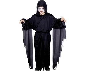 Screamer Ghost Robe, Girls Small Age 4-6 Bleu