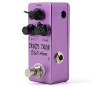 Screamer Pédale d'effet de guitare Overdrive Truss Bypass en alliage d'aluminium pour joueurs avec levier d'entraînement dédié boutons de tonalité facile à utiliser