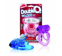 Screaming Double O6 Anneau de Pénis Vibrant Violet