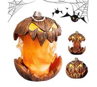 Screaming Pumpkin Head, Lifting and Extendable Talking Scary Pumpkins Lights, Vintage Halloween Mouth Horror Pumpkin Light for Indoor Outdoor Garden Decorations Lover Gift