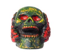 Screaming Whistle, Horror Death Skull Whistle, Resin Sound Maker Toy, Realistic Scream Effect, Fun for Meditation Pranks Games, Ideal for Halloween Adults Kids Decoration