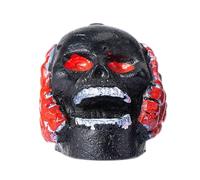 Screaming Whistle, Horror Death Skull Whistle, Resin Sound Maker Toy, Realistic Scream Effect, Fun for Meditation Pranks Games, Ideal for Halloween Adults Kids Decoration