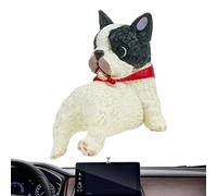 Screen Buddy - Chien | Nettoyant pour moniteur de voiture | 1 Pièces Figurine Animale Portable pour Moniteur de Salon, Embellissement Instantané, Entretien de Voiture Élégant, Marron Blanc Clair Stabl
