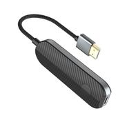 Screen Display Adapter - HD Media Mirroring Device for Effortless Streaming, Plug and Play Design with Stable Signal Transmission, Video and Audio Connector for TV Projector Home Dormitory Living Room