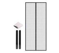 Screen Door Mesh Magnet Auto Closure Garage Porch Balcony Frame