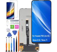 Screen for Huawei P40 Lite 4G/Nova 6 SE/Nova 7i LCD Screen Replacement Assembly Repair Kit