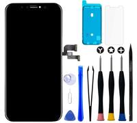 Screen For Iphone Xs,5.8 Inch Oled 3d Touch Screen Replacement Assembly With Repair Tools And Tempered Glass