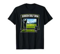 Screen Golf Crew Simulateur Entraînement T-Shirt