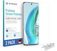 Screen Protector [2 Pieces, Clear] For Honor Magic 6 Lite, Full Screen, Bubble-Free Installation, Anti-Fingerprint Protection