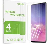 Screen Protector Film Compatible With Samsung Galaxy S10 (6.1 Inches), Soft Film For Samsung Glaxy S10 [4 Pack] Transparent Hd, High Touch Sensitivity, Imum Coverage