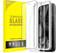 Screen Protector For Google Pixel 8a 6.1 Inch, Tempered Glass Film With Easy Installation Tool, Fingerprint Compatible, Hd Clear, Pack Of 3