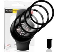 Screen Protector For Google Pixel Watch 2 Tempered Glass, 4 Pieces Hd Anti-Scratch Composite Protective Film [3d Full Coverage] Soft Tpu Protective Film Compatible With Google Pixel Watch 2