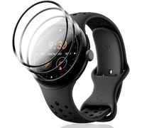 Screen Protector For Google Pixel Watch3 41 Mm [3 Pieces], [No Tempered Glass] Hardness/Scratc Roof/Bubble-Free Film For Google Pixel Watch3 41 Mm Protection