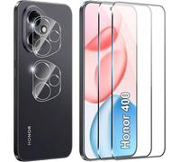 Screen Protector For Honor 400 Tempered Glass, 2+2 Camera Protection And Glass Protection Film, 9h Hardness, Anti-Scratch