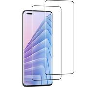 Screen Protector For Honor Magic 4 Pro, 2 Pieces Anti-Scratch Glass, 9 Hardness, Hd Transparent, Bulless Free, Film