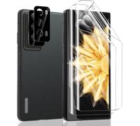 Screen Protector For Honor Magic V2 [Non-Tempered Glass] And Honor Magic V2 Tempered Glass Rear Camera Protector [2+2 Pieces], Flexible Tpu Screen Protector For Honor Magic V2