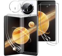 Screen Protector For Honor Magic V3, Indoor And Outdoor Screen Protector + Camera Tempered Glass, Hydrogel Film, Fingerprint Recognition, Anti-Scratch