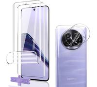 Screen Protector For Realme 13 Pro/Pro+ Flexible Tpu Film 2 Pieces + Rear Camera Protector 2 Pieces, Bubble-Free, Easy To Install For Realme 13 Pro/Pro+ Tempered Glass
