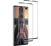 Screen Protector For Samsung Galaxy S10 Plus/S10+, 2 Pieces Anti-Scratch Glass, 9 Hardness, Hd Transparent, Bulless Free Film