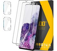 Screen Protector For Samsung Galaxy S20 Plus,[2+2 Pieces] Flexible Tpu Film And Camera Lens Protection,Compatible Fingerprint Id Easy Installation Case Friendly Accessory