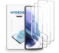 Screen Protector For Samsung Galaxy S21 Plus 5g (6.7 Inches), 3 Pieces Hydrogel Transparent Hd Soft Tpu Screen Protector Film Anti-Fingerprint