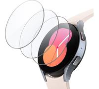 Screen Protector For Samsung Galaxy Watch Fe/5/4 40mm,Tempered Glass Film 2.5d Round Edge,Hd Clear,Pack Of 3