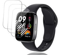 Screen Protector For Watch 3 Flexible Tpu Film 3 Pieces, Bubble-Free Anti-Scratch Protection For Watch 3 Tempered Glass