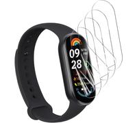Screen Protector For Xiaomi Smart Band 9, [4 Pieces] Hd Soft Tpu Protection Screen, Anti-Scratch, Full Coverage Flexible Film For Xiaomi Smart Band 9