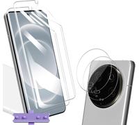 Screen Protector [Non-Tempered Glass] For Xiaomi 14 Ultra And Rear Camera Tempered Glass [2+2 Pieces], Flexible Tpu Self-Healing Screen Protector For Xiaomi 14 Ultra