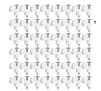 Screen Window Clips, 48-Piece 3/8 Inch Fastener, Heavy Duty Retainer Clips for Dorm Apartment Home Office, Sturdy Design, Repair Tool with Easy Installation, Window Screen Accessories