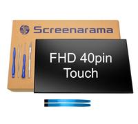 SCREENARAMA Écran de rechange pour BOE NV140FHM-T02 40 broches tactile FHD 1920 x 1080 LCD LED avec outils et ruban adhésif
